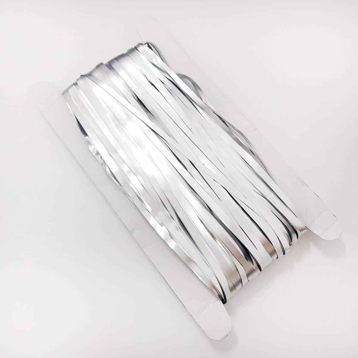 PartyCorp Big Silver Foil Curtain Fringe Set, 1 Pack