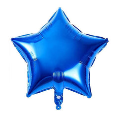 PartyCorp Blue Star Foil Balloon, DIY Pack of 2