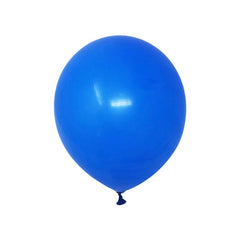 PartyCorp Dark Blue Metallic Latex Balloon For Party Decorations, DIY Pack of 4