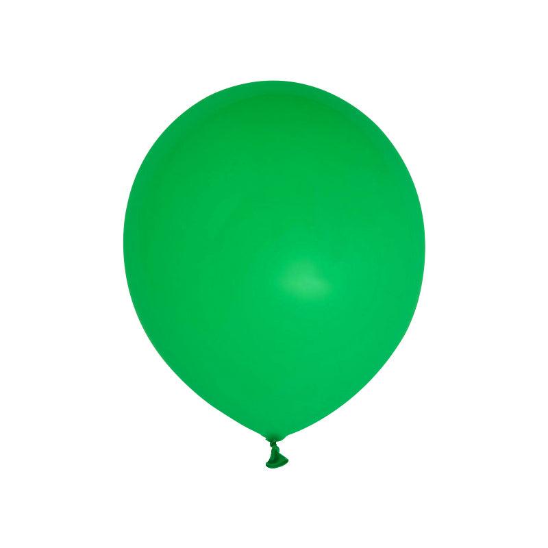 PartyCorp Dark Green Metallic Latex Balloon For Party Decorations, DIY Pack of 12