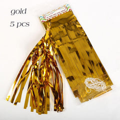 PartyCorp Gold Hanging Tassel Garland, Decoration Set For Party, DIY Pack Of 1