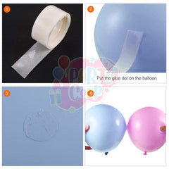 PartyCorp Happy Birthday Decoration Kit Combo 30 Pcs - Red & Blue Latex Balloon, Red & Gold Happy Birthday Banner, Blue Curtain, Red Star Foil