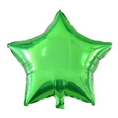PartyCorp Happy Birthday Lion Animal Themed Foil Green Stars Balloon Bouquet, Decoration Set, DIY Pack Of 5
