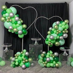 PartyCorp Heart Shaped Balloon Table Stand For Party Decorations (Balloons Not Included), 1 pc