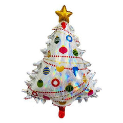 PartyCorp Large Chirstmas Snow Tree Foil Balloon For Merry Christmas Party Decoration, 1 Piece