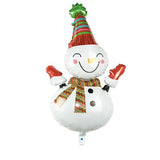 PartyCorp Large Snow Man Foil Balloon For Merry Christmas Party Decoration, 1 Piece