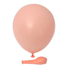 PartyCorp Light Orange Pastel Balloon For Party Decorations, DIY Pack of 12