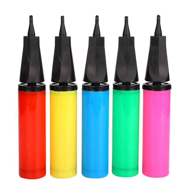 PartyCorp Manual Hand Pump For Balloons - Rubber, Latex, Foil, Helium Air | Air Pump | Balloon Pumper, 1 Pump, Color May Vary