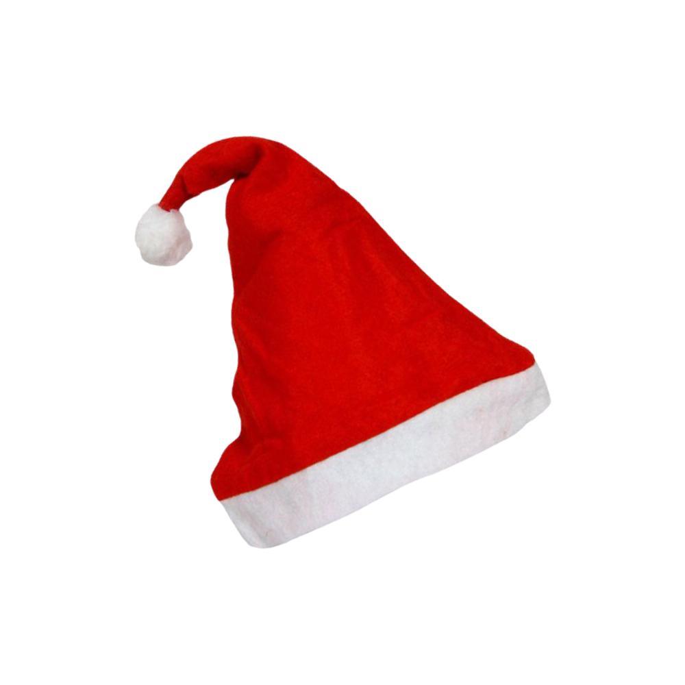 PartyCorp Red & White Merry Christmas Santa Claus Cap Hat, Pack Of 2