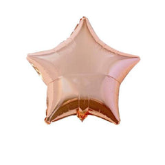 PartyCorp Rose Gold Star Foil Balloon , DIY Pack of 2