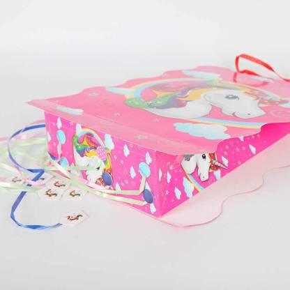 PartyCorp Unicorn Themed Pinata Pull String/ Khoi Bag For Birthday Party, 1 piece
