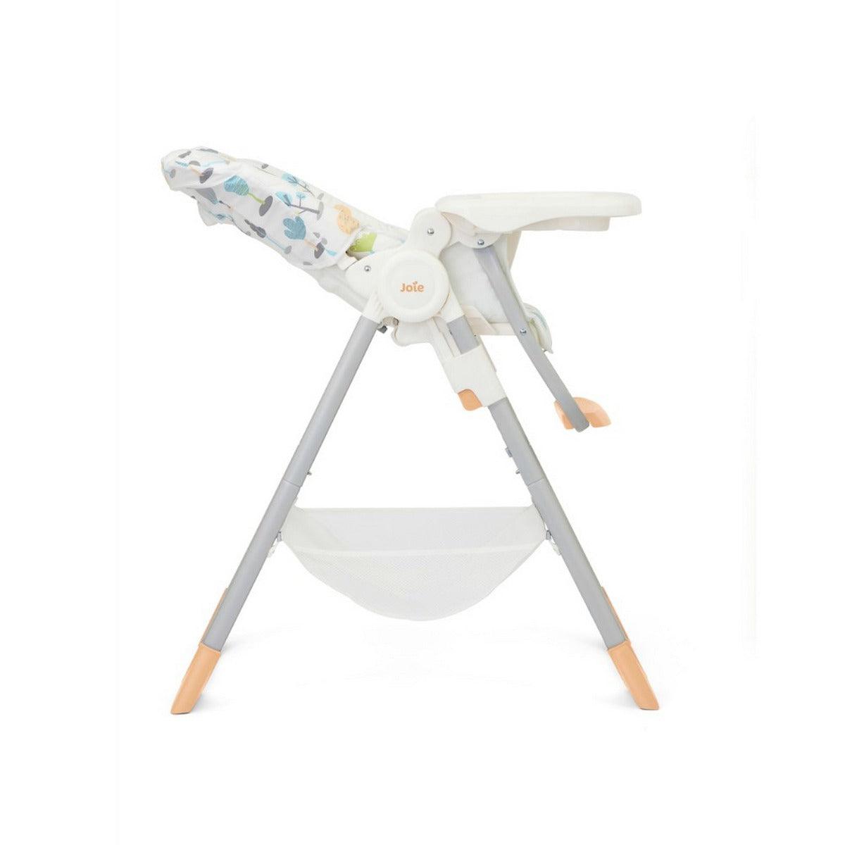 Joie Mimzy Snacker 2 in 1 High Chair Pastel Forest - Portable Booster Seat For Ages 0-3 Years