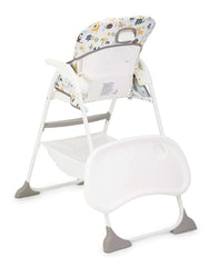 Joie Mimzy Snacker 2 in 1 High Chair Pastel Forest - Portable Booster Seat For Ages 0-3 Years