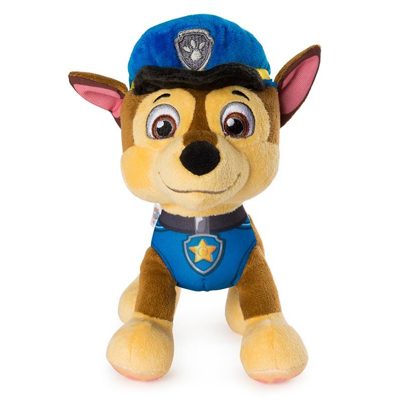 Paw Patrol ‚Äö√Ñ√¨ 8-inch Chase Plush Toy, Standing Plush with Stitched Detailing, for Ages 3 & Up