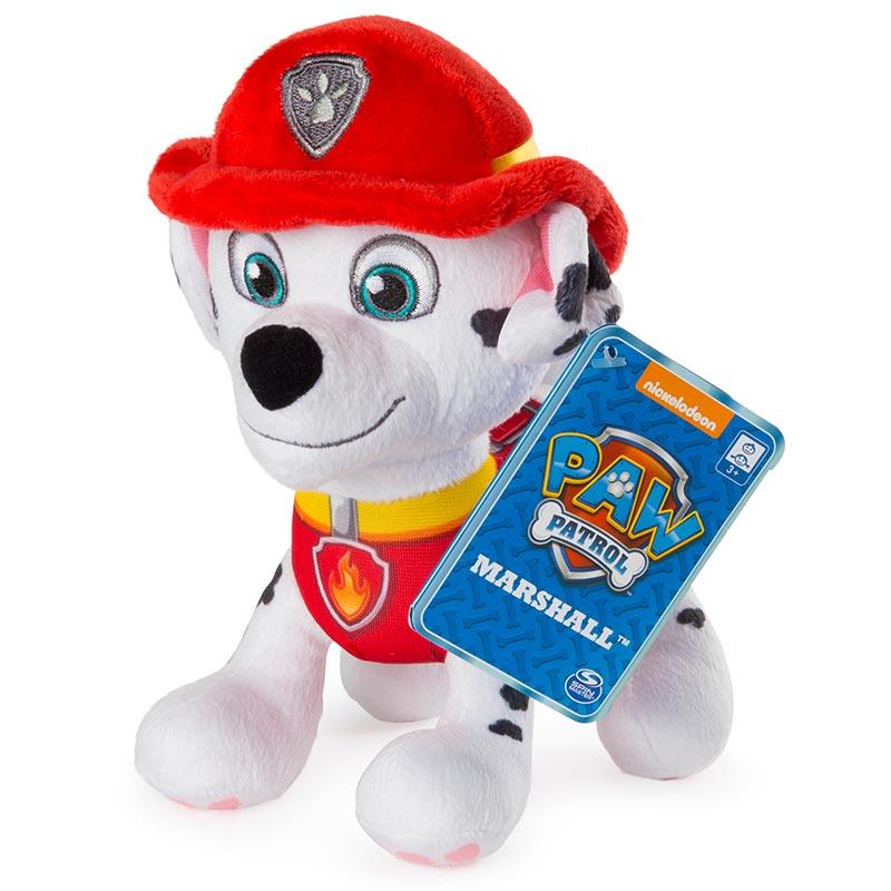 Paw Patrol ‚Äö√Ñ√¨ 8-inch Marshall Plush Toy, Standing Plush with Stitched Detailing, for Ages 3 & Up