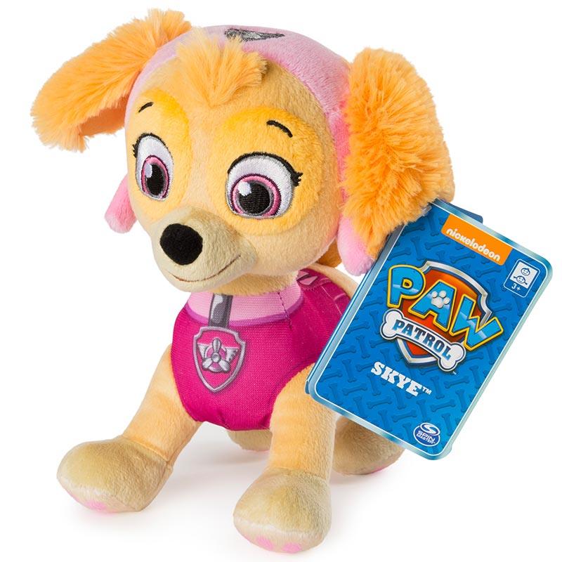 Paw Patrol ‚Äö√Ñ√¨ 8-inch Skye Plush Toy, Standing Plush with Stitched Detailing, for Ages 3 & Up