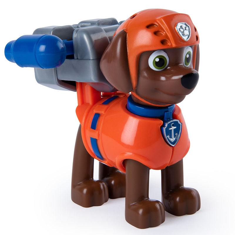 Paw Patrol Action Pups Zuma With 2 Clip on Backpacks