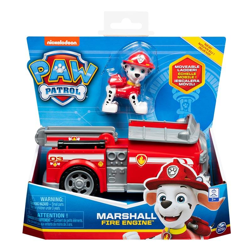 Paw Patrol Basic Vehicle Marshall's Fire Engine