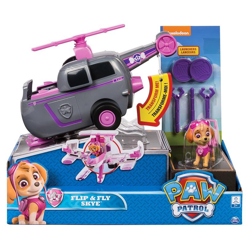 Paw Patrol Flip and Fly Skye, 2-in-1 Transforming Vehicle