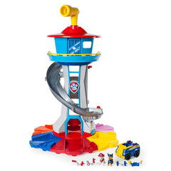 Paw Patrol My Size Lookout Tower with Exclusive Vehicle, Rotating Periscope & Lights & Sounds