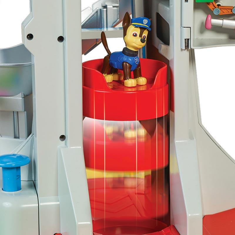 Paw Patrol My Size Lookout Tower with Exclusive Vehicle, Rotating Periscope & Lights & Sounds