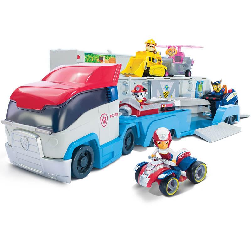 Paw Patrol Paw Patroller Storage Transporter Vehicle - Red Blue