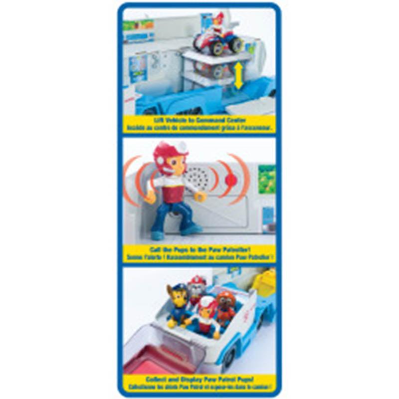 Paw Patrol Paw Patroller Storage Transporter Vehicle - Red Blue