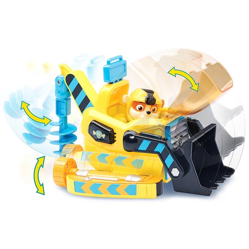 Paw patrol rubble's transforming sea outlet patrol vehicle