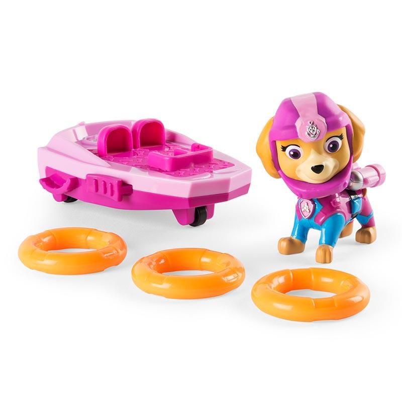 Paw Patrol Sea Patrol Skye's Launching Surfboard - Length 4.5 cm