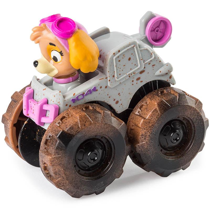 Paw Patrol Skye Pup With Monster Truck - Pink Brown
