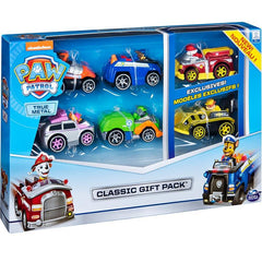 Paw Patrol, True Metal Classic Gift Pack of 6 Collectible Die-Cast Vehicles, 1: 55 Scale, Multicolor