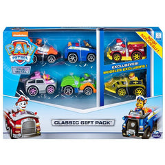 Paw Patrol, True Metal Classic Gift Pack of 6 Collectible Die-Cast Vehicles, 1: 55 Scale, Multicolor