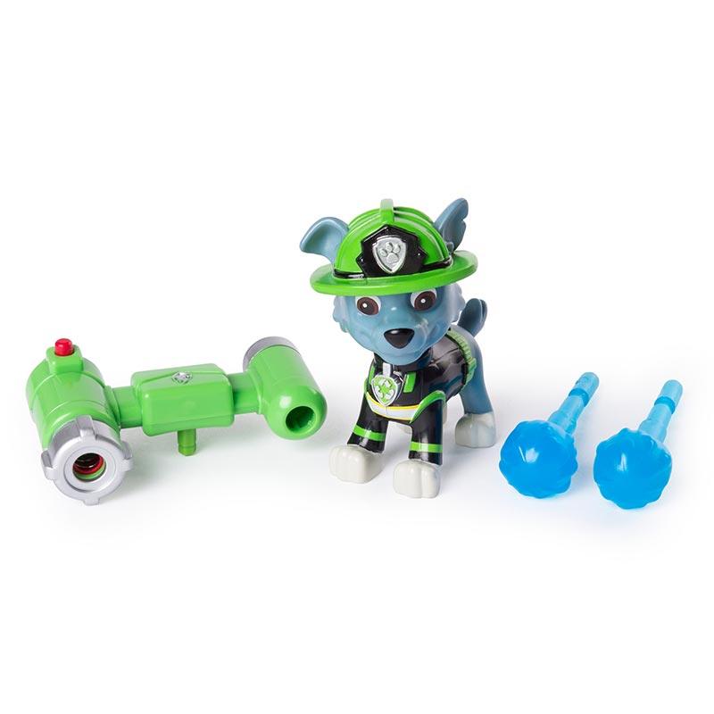 Paw Patrol Ultimate Rescue Water Cannon Rocky Hero Pup Figure