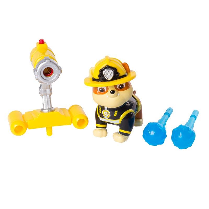 Paw Patrol Ultimate Rescue Water Cannon Rubble Hero Pup Figure