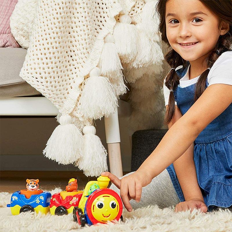 Peek & Play Surprise Eggs by Chuchu TV: Chu Train TV