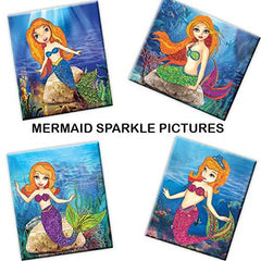 ToyKraft Pictured in Sand & Sequin - Mermaids - Craft Activity