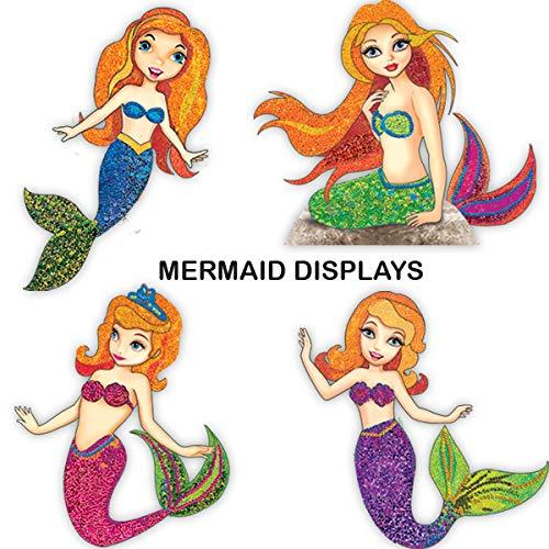 ToyKraft Pictured in Sand & Sequin - Mermaids - Craft Activity