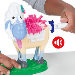 Play-Doh Animal Crew Sherrie Shearin' Sheep Toy for Kids 3 Years & Up with Funny Sounds, 4 Non-Toxic Colors