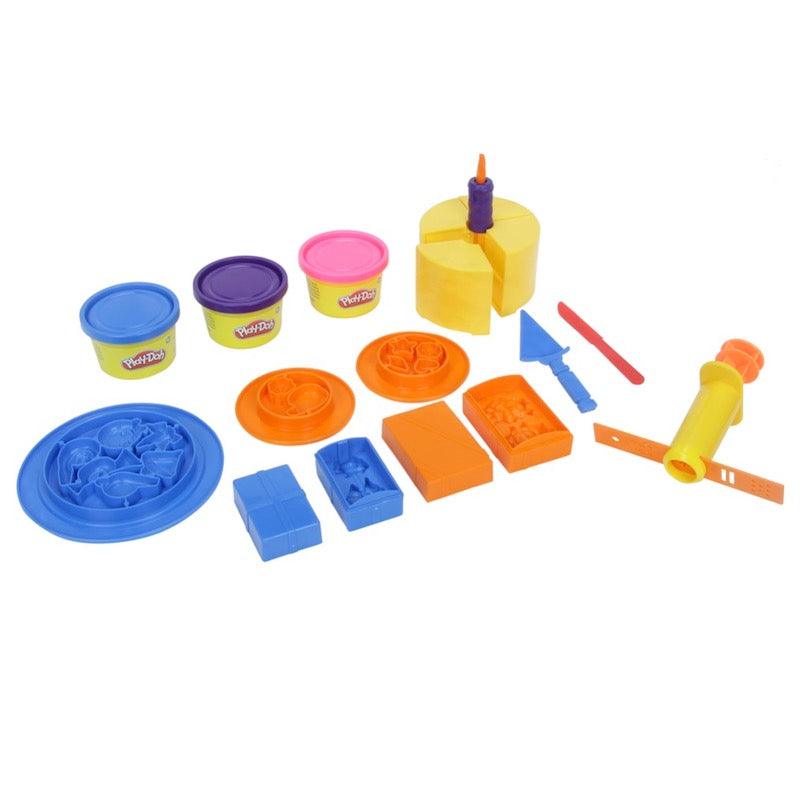 Play-Doh Birthday Fun Playset for Kids 3 Years and Up with 3 Non-Toxic Colors