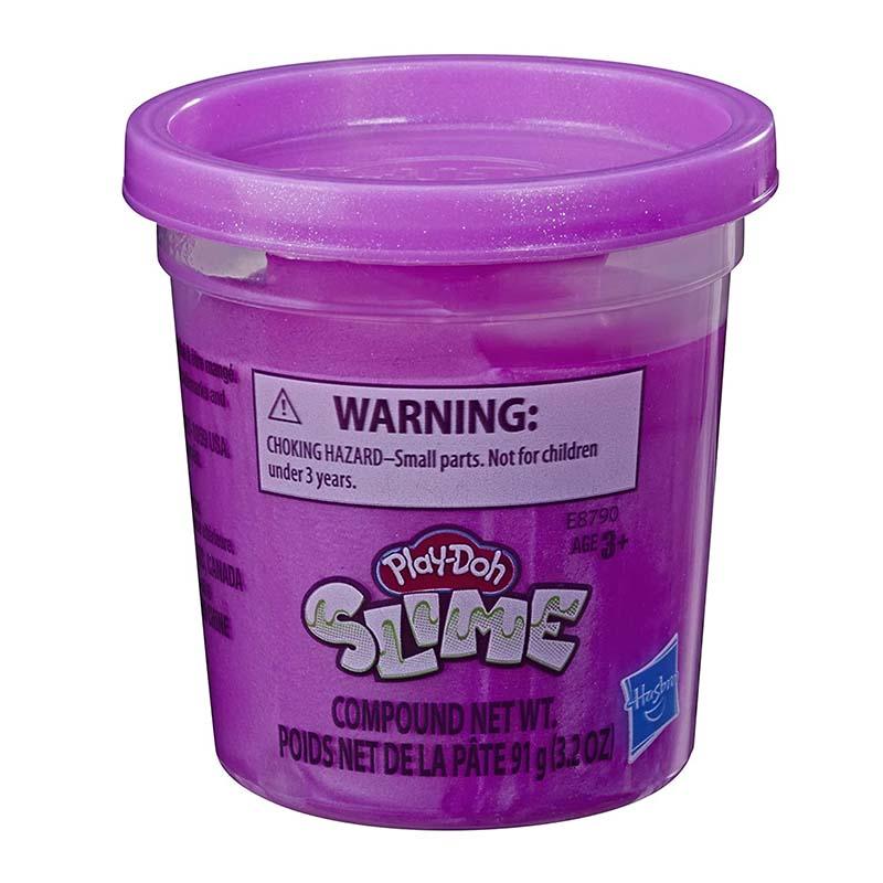 Play-Doh Brand Slime Compound Single Can, Metallic Purple