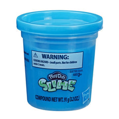 Play-Doh Brand Slime Single 3.2-Ounce Can of Blue Slime Compound for Kids 3 Years and Up