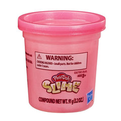 Play-Doh Brand Slime Single 3.2-Ounce Can of Metallic Pink Slime Compound for Kids 3 Years and Up