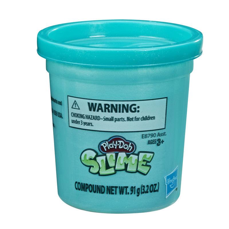 Play-Doh Brand Slime Single 3.2-Ounce Can of Metallic Teal Slime Compound for Kids 3 Years and Up