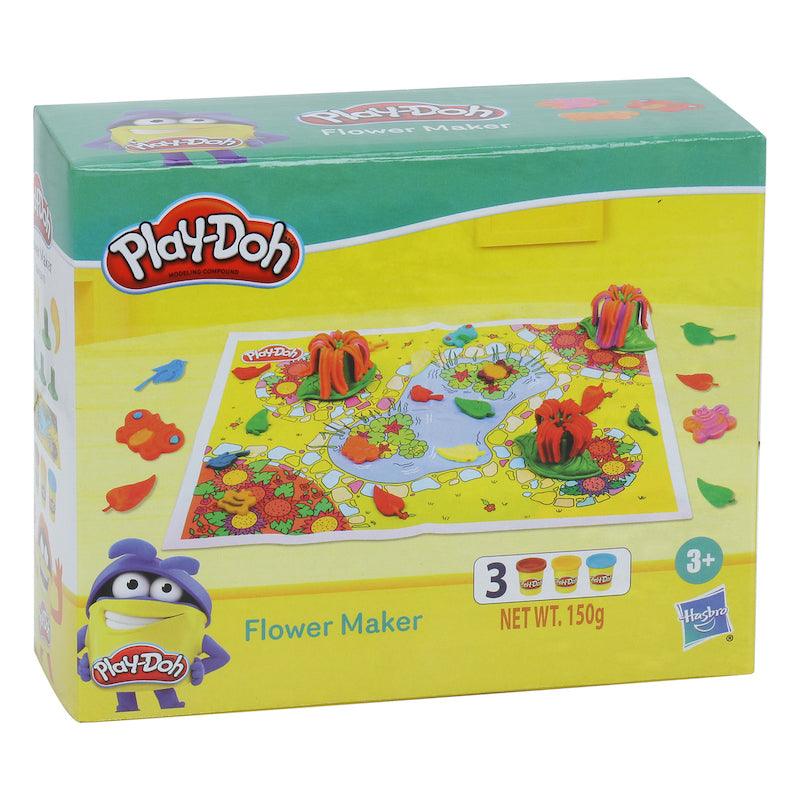 Play-Doh Flower Maker Toy for Kids 3 Years and Up with 3 Non-Toxic Colors