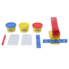 Play-Doh Fun Factory Toolset Arts and Crafts Toy for Kids 3 Years and Up with 3 Non-Toxic Colors
