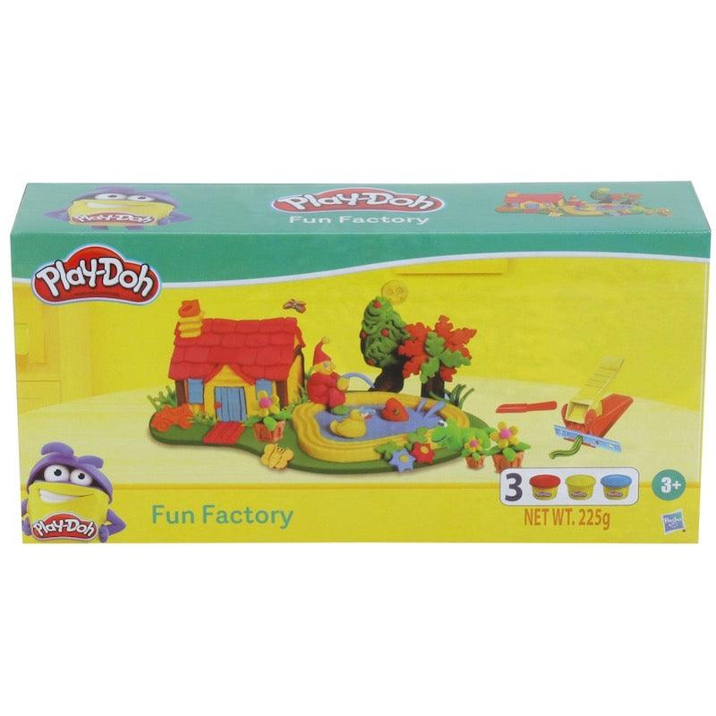 Play-Doh Fun Factory Toolset Arts and Crafts Toy for Kids 3 Years and Up with 3 Non-Toxic Colors