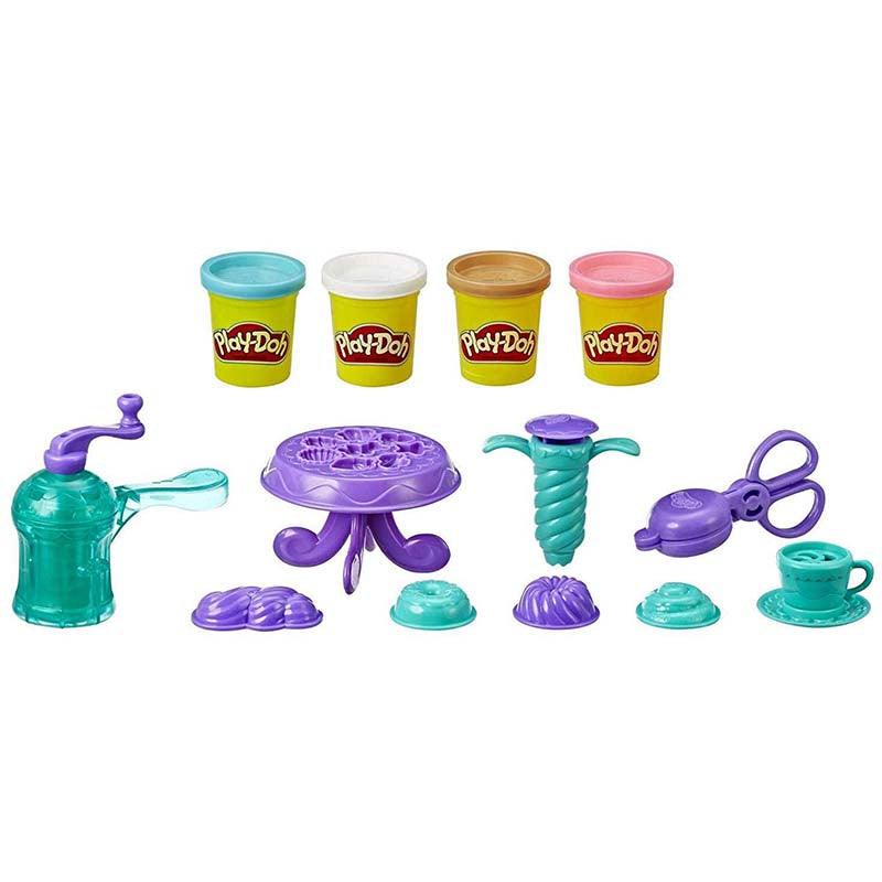 Play-Doh Kitchen Creations Delightful Donuts Play Food Set with 4 Non-Toxic Colors