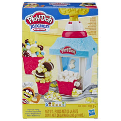 Play-Doh Kitchen Creations Popcorn Party Play Food Set with 6 Non-Toxic Play-Doh Cans