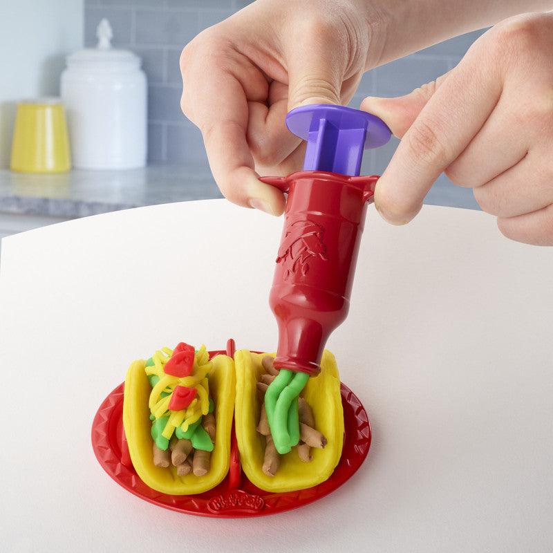 Play-Doh Kitchen Creations Taco Time Play Food Set for Kids Years Up with Non-Toxic Colors