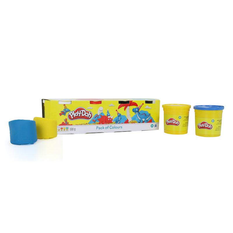 Play-Doh 4-Pack of Colours for Kids 2 Years and Up with 4-Ounce Non-Toxic Colours